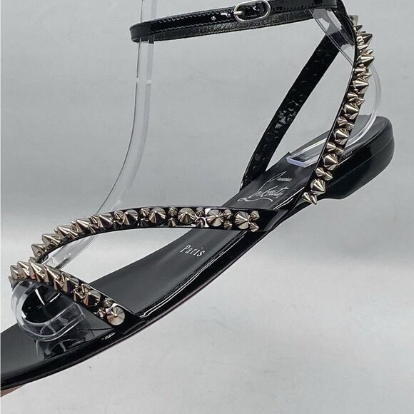 Christian Louboutin Mafaldina Spikes Ankle Strap Sandal size 36 - Picture 9 of 16